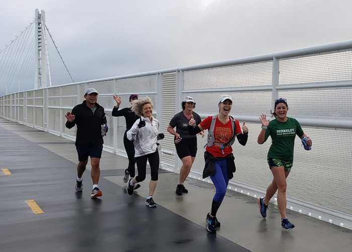 Lake Merritt Run Club weekly road run